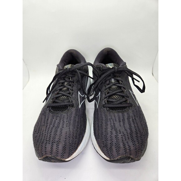 Mizuno Wave Rider 27 Shoes Women’s 8.5 Black Running Athletic Workout Sneakers - Picture 2 of 8